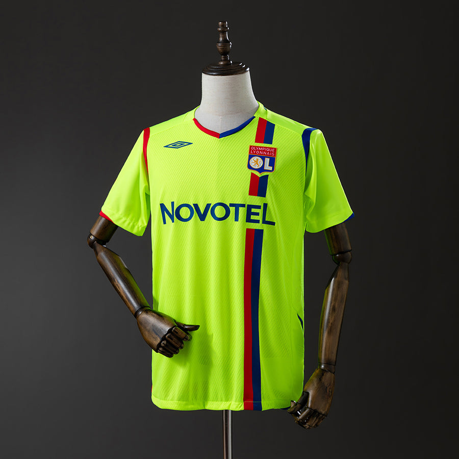 Olympique lyonnais Secundária Retrô Camisa 08/09