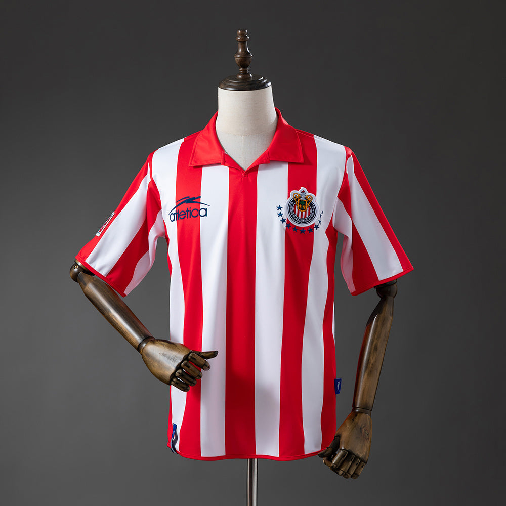Chivas de Guadalajara Principal Retrô Camisa 03/04