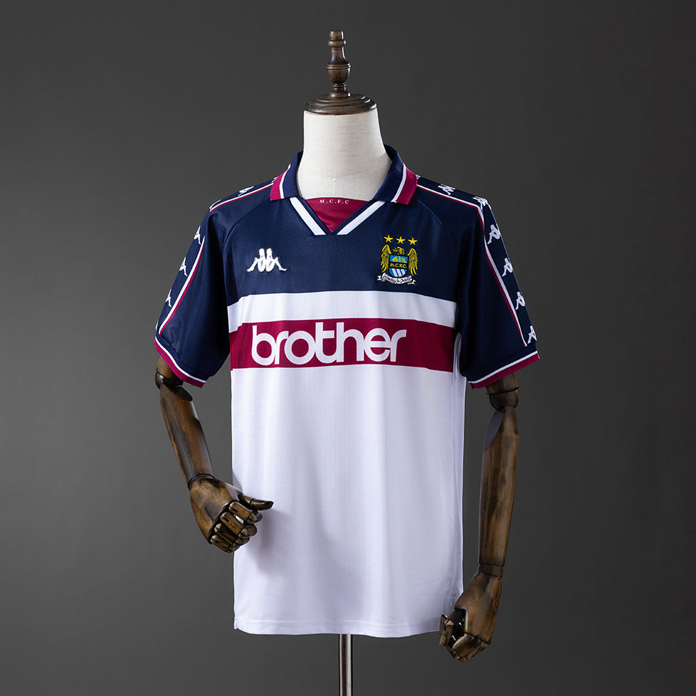 Manchester City Secundária Retrô 97/98