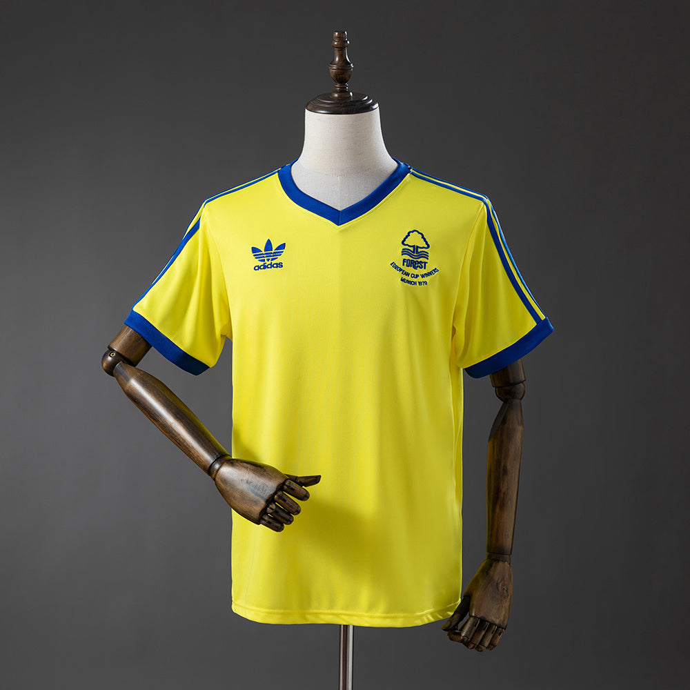 Nottingham Forest Secundária Retrô Camisa 1980