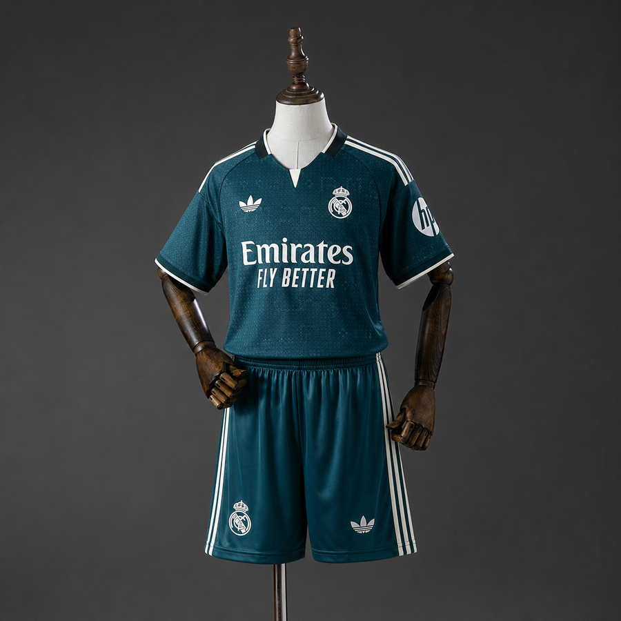 Real Madrid Secundária Infantil Kit Camisa 26/27