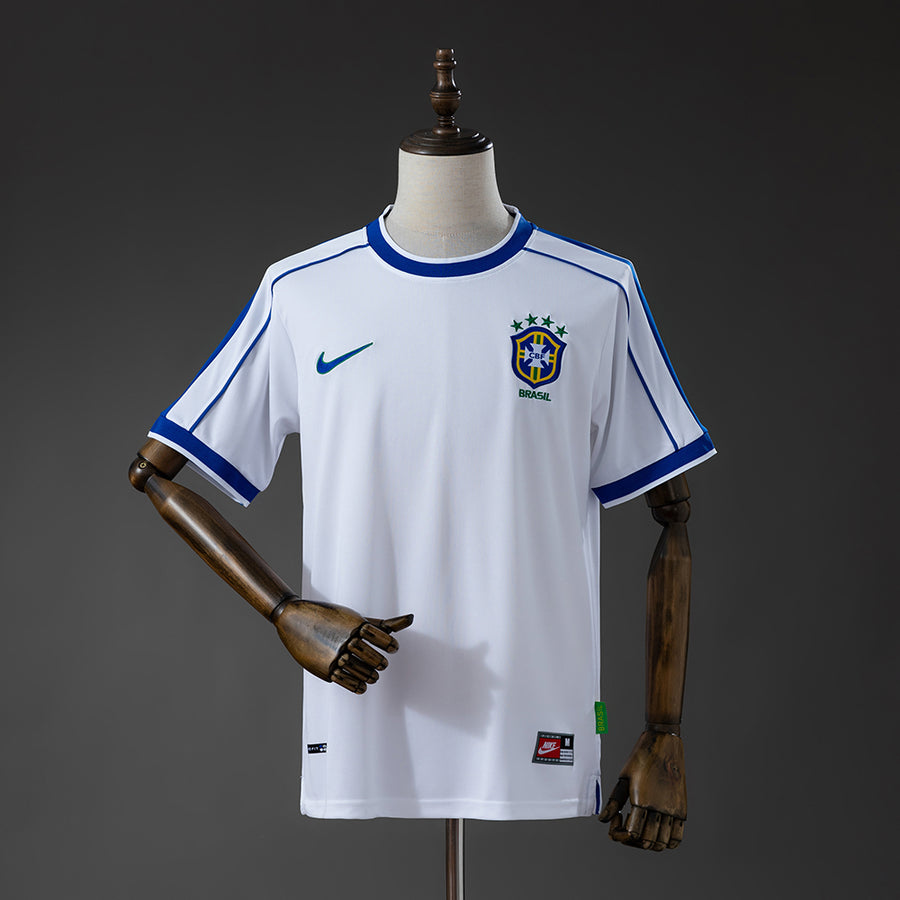 Brasil Secundária Retrô Camisa 1998