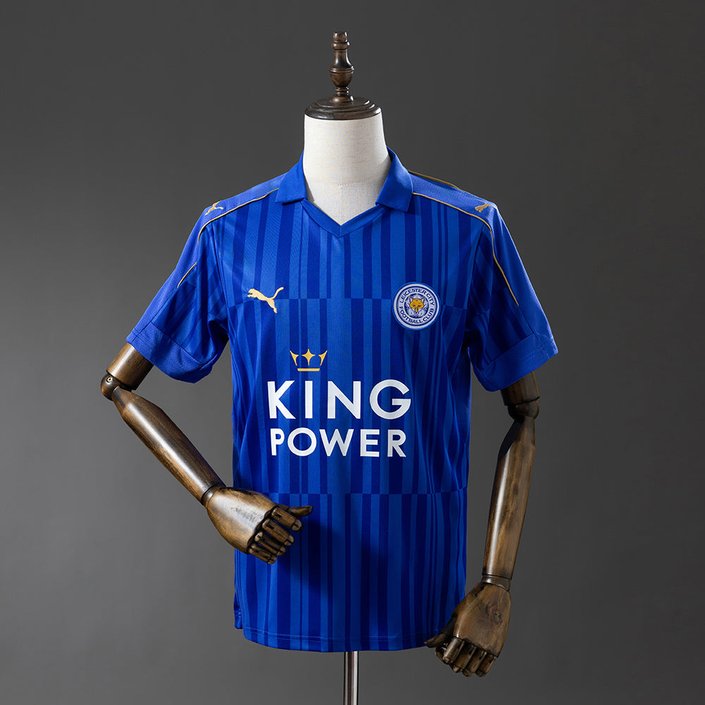 Leicester City Principal Retrô Camisa 16/17