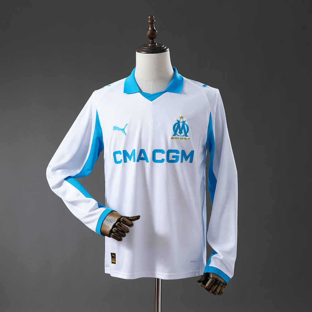 Marseille Manga Longa Principal Camisa 25/26