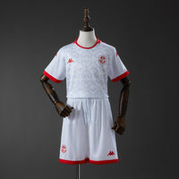 Tunisia Secundária Infantil Kit Camisa 2028