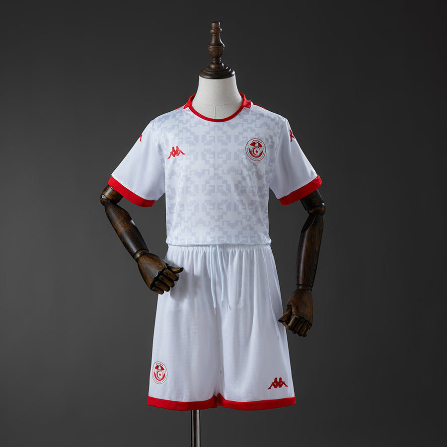Tunisia Secundária Infantil Kit Camisa 2028