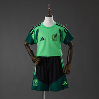 México - Verde Infantil Kit Treino Versão Jogador Camisa 2028
