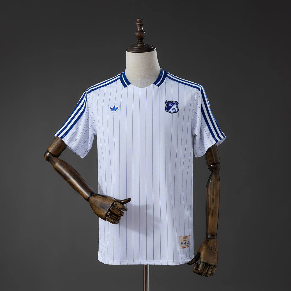 Millonarios Ícones de Arquibancada Branco Camisa