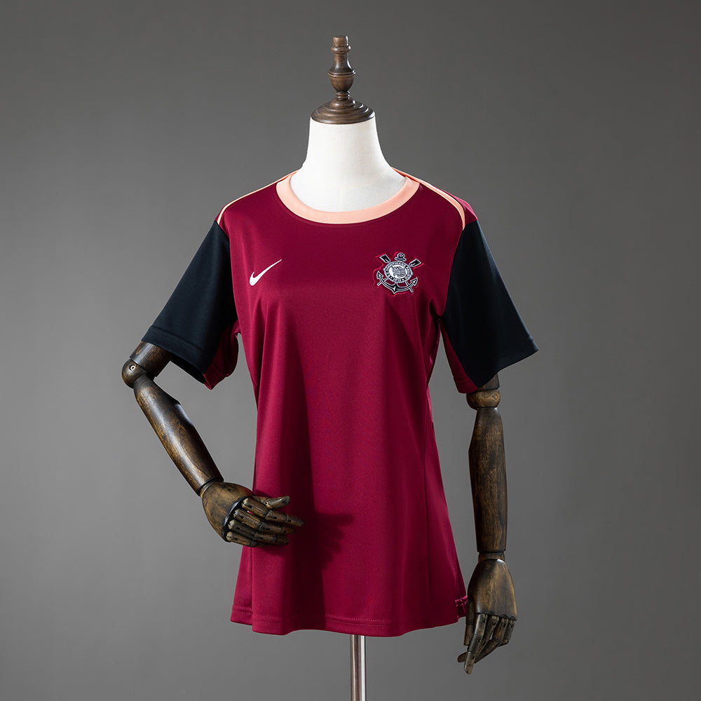 Corinthians - Vinho Feminino Treino Camisa 26/27