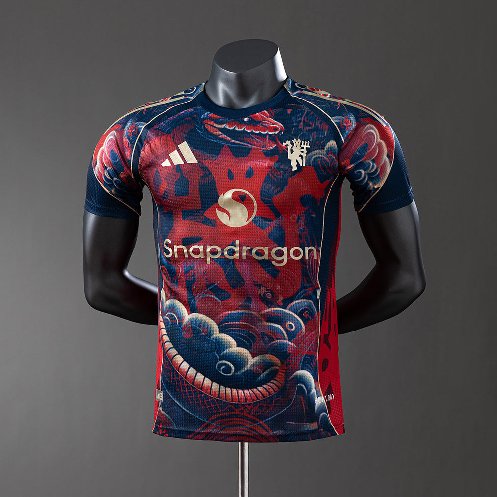 Manchester United Edição Conceito Versão Jogador Camisa 25/26