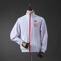 Sevilla Reversible - Vermelho & Branco Corta Vento Jaqueta