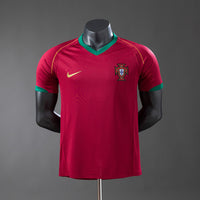 Portugal Principal Retrô Versão Jogador Camisa 2006