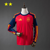Espanha 2-Star Champion Edition Principal Manga Longa Camisa 2026