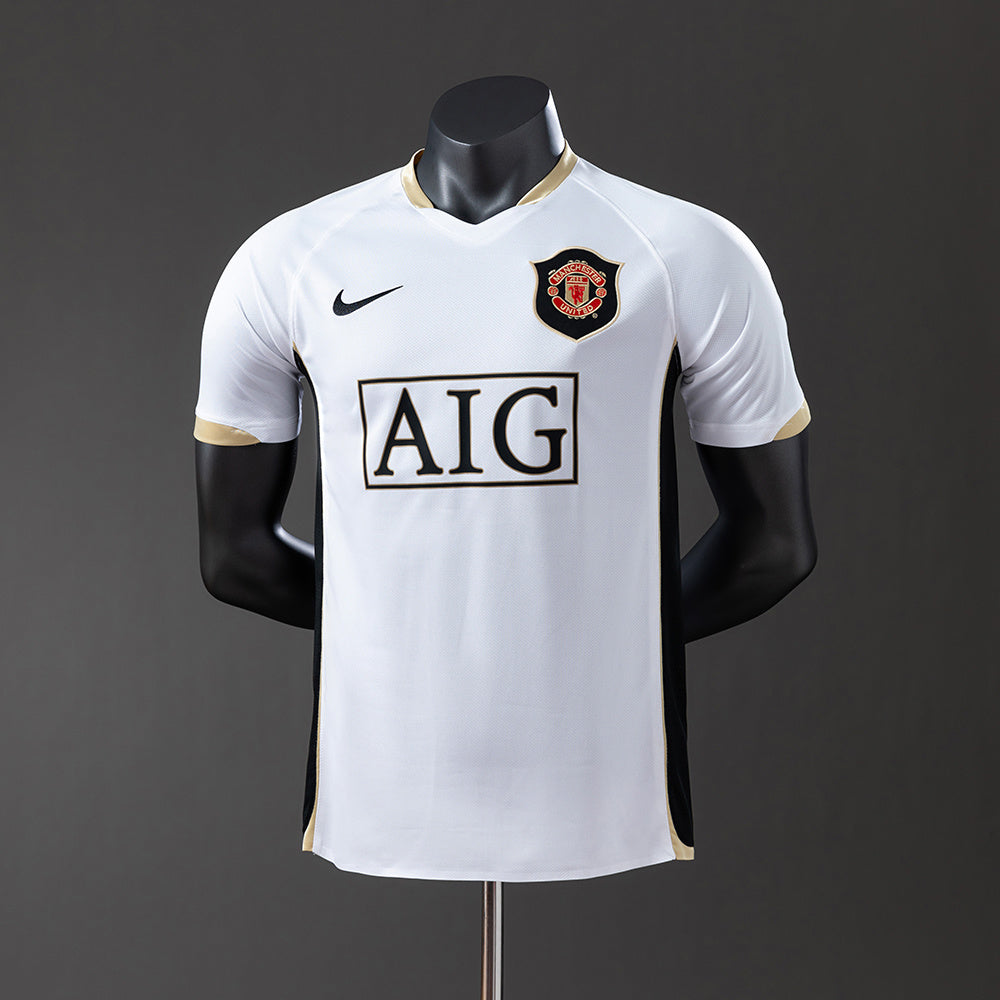 Manchester United Secundária Retrô Versão Jogador Camisa 06/07
