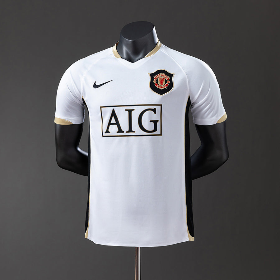 Manchester United Secundária Retrô Versão Jogador Camisa 06/07