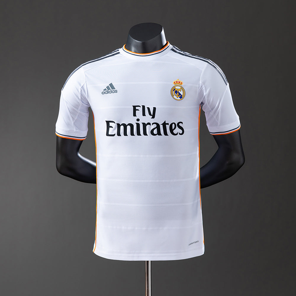 Real Madrid Principal Retrô Versão Jogador Camisa 13/14