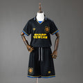 Manchester United Secundária Infantil Kit Retrô Camisa 93/94