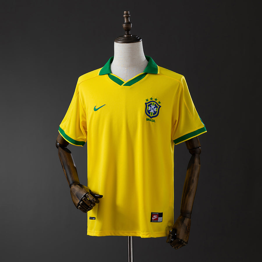 Brasil Principal Retrô Camisa 1997