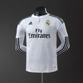 Real Madrid Principal Retrô Manga Longa Versão Jogador Camisa 14/15