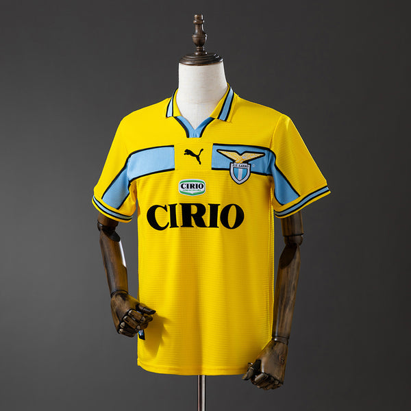 Lazio Amarelo Retrô Camisa 98/99