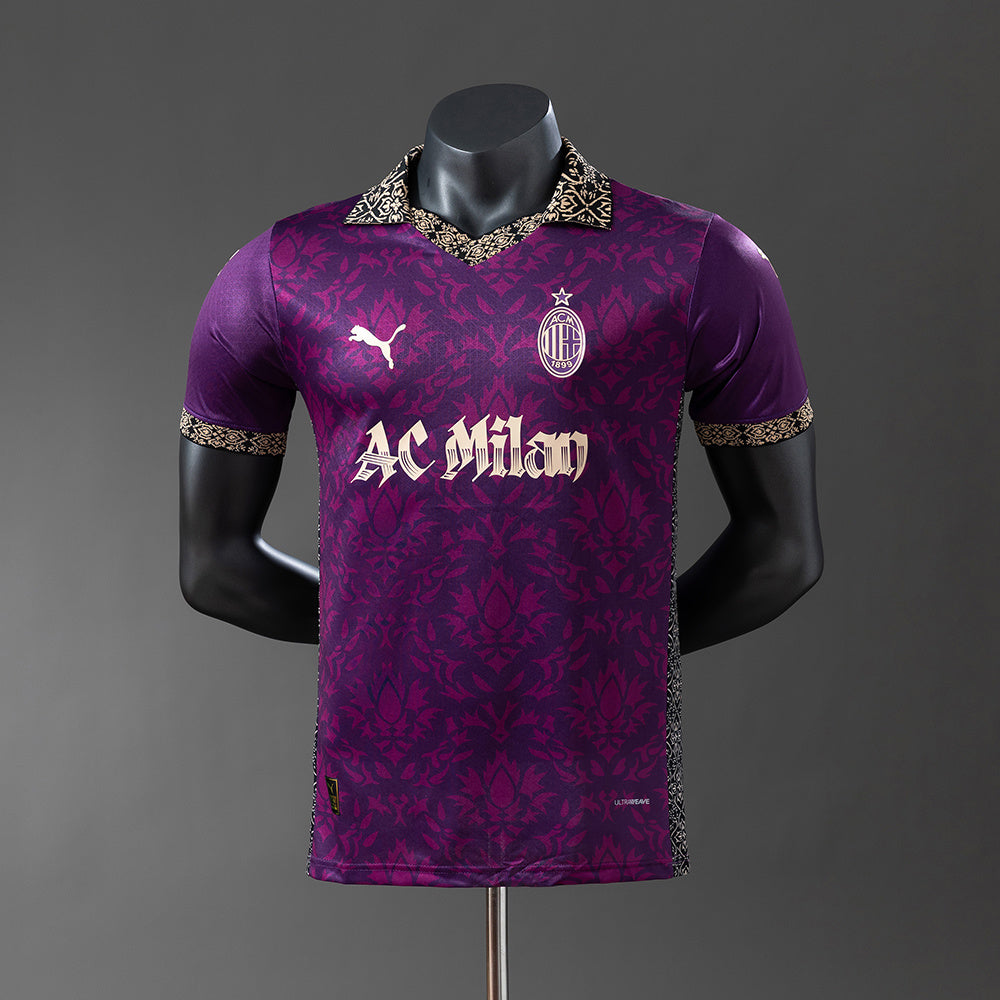 AC Milan - Roxo Versão Jogador Edição Especial Camisa 25/26