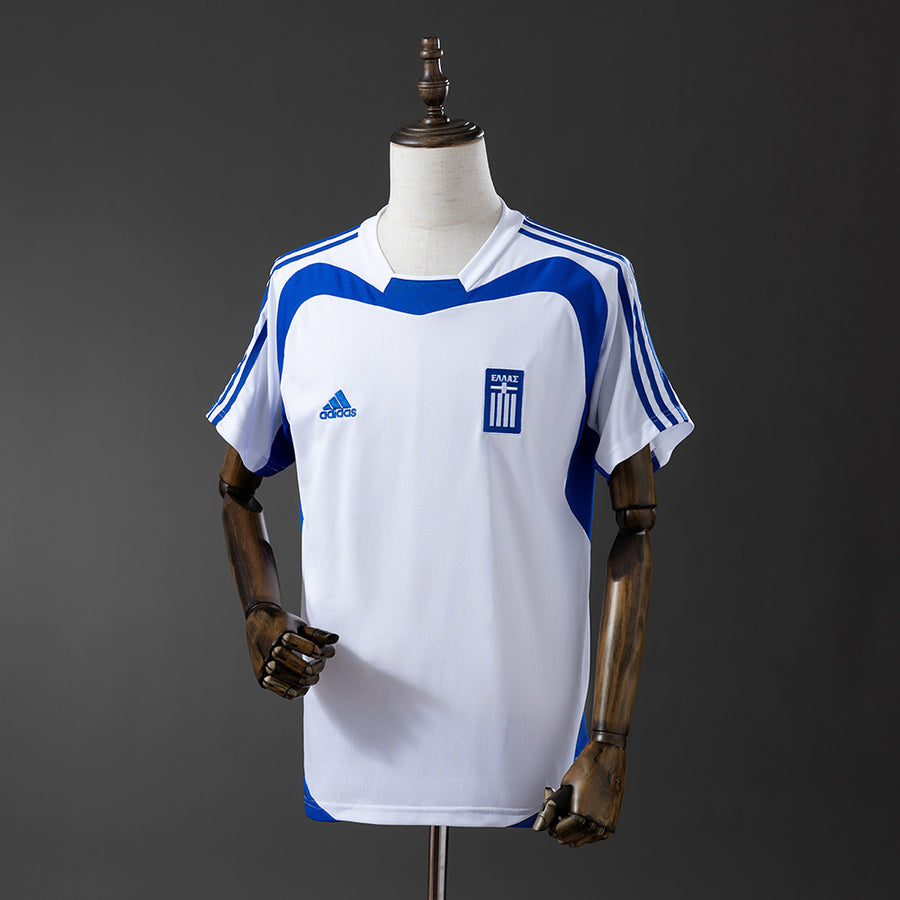 Greece Secundária Retrô Camisa 2004