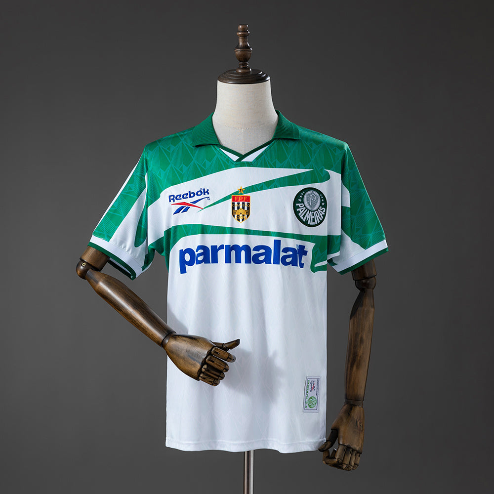 Palmeiras Secundária Terceira Retrô Camisa 1996