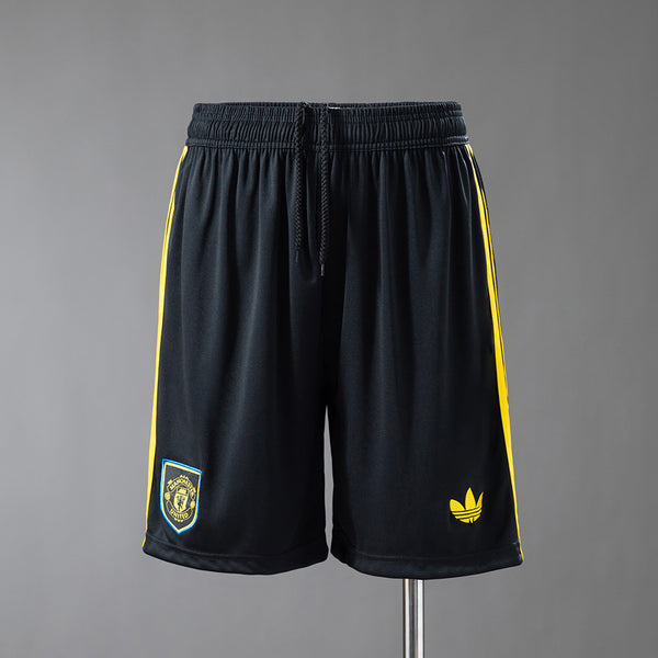Manchester United Secundária Terceira Shorts 25/26