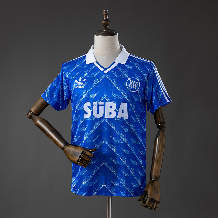 Karlsruher Principal Retrô Camisa 89/90