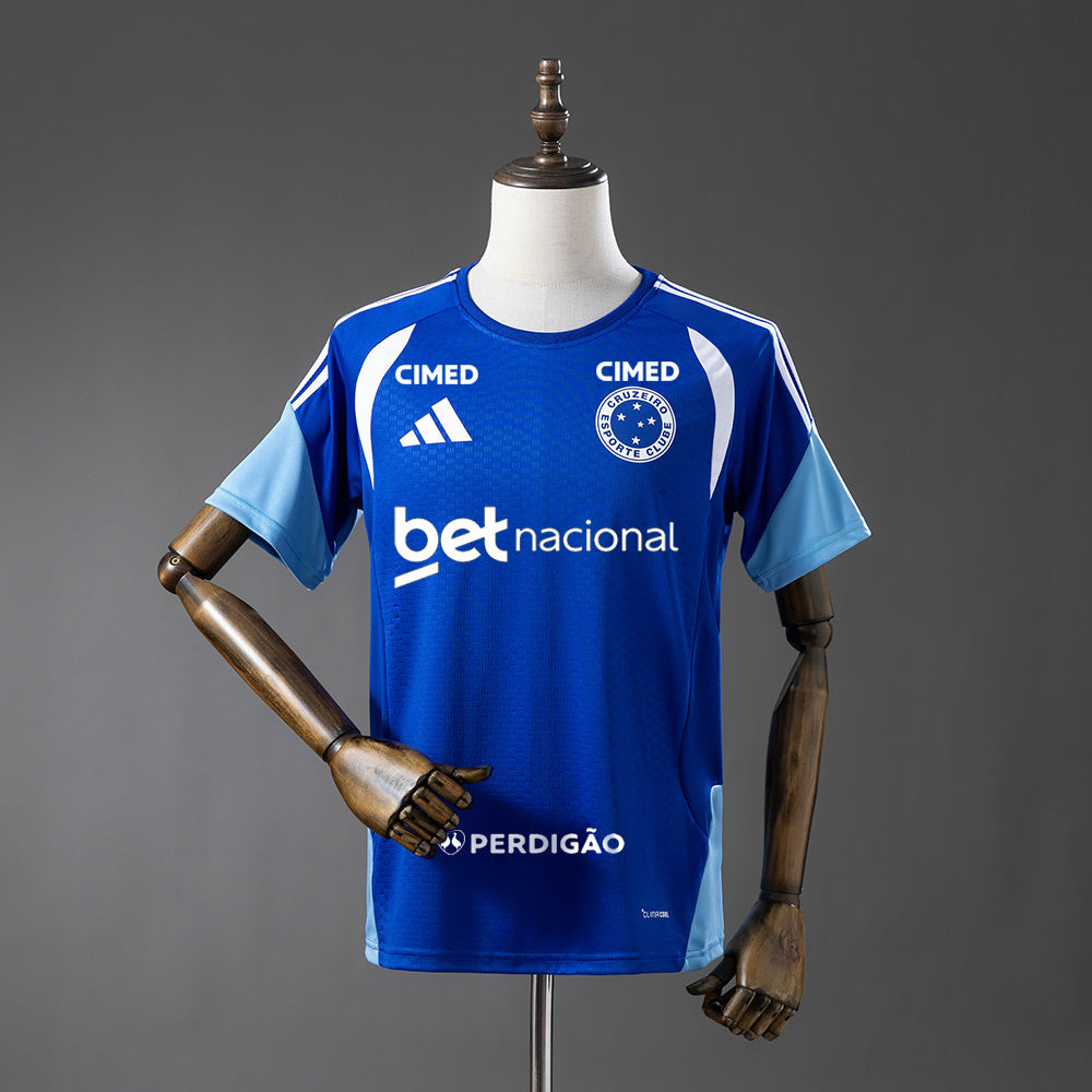Cruzeiro All sponsors - Azul Treino Camisa 26/27