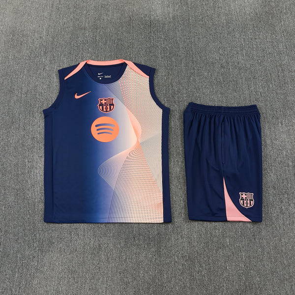 Conjunto Regata 26Barcelona.Laranja e azul safira
