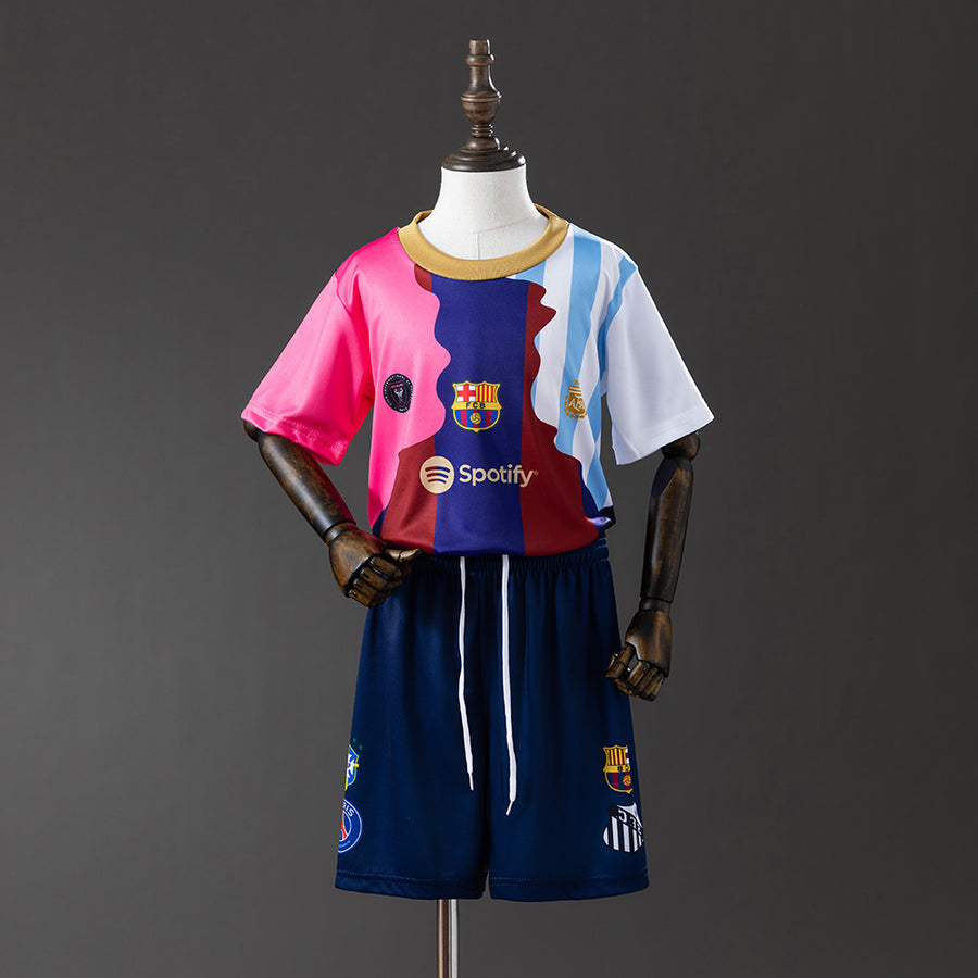 Messi Infantil Kit Comemoração Camisa 25/26