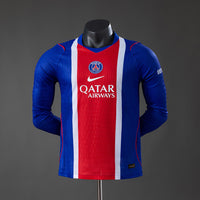 PSG Long Sleeved Principal Versão Jogador Camisa 26/27