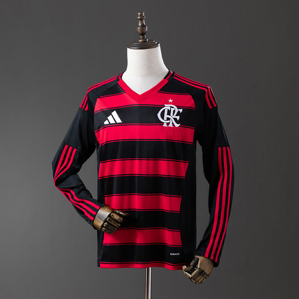 Flamengo Principal Manga Longa 25/26