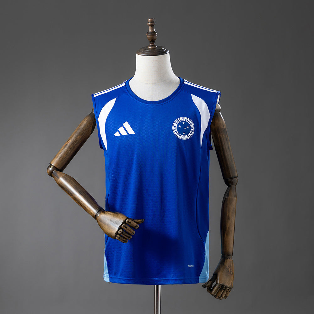 Cruzeiro - Azul Colete Treino Camisa 26/27
