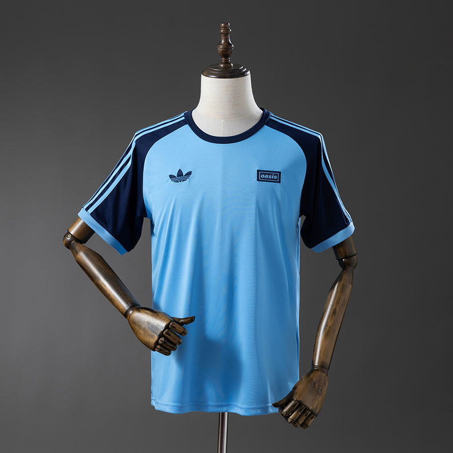 Oasis Live 25 3-Stripes Azul Original Camisa