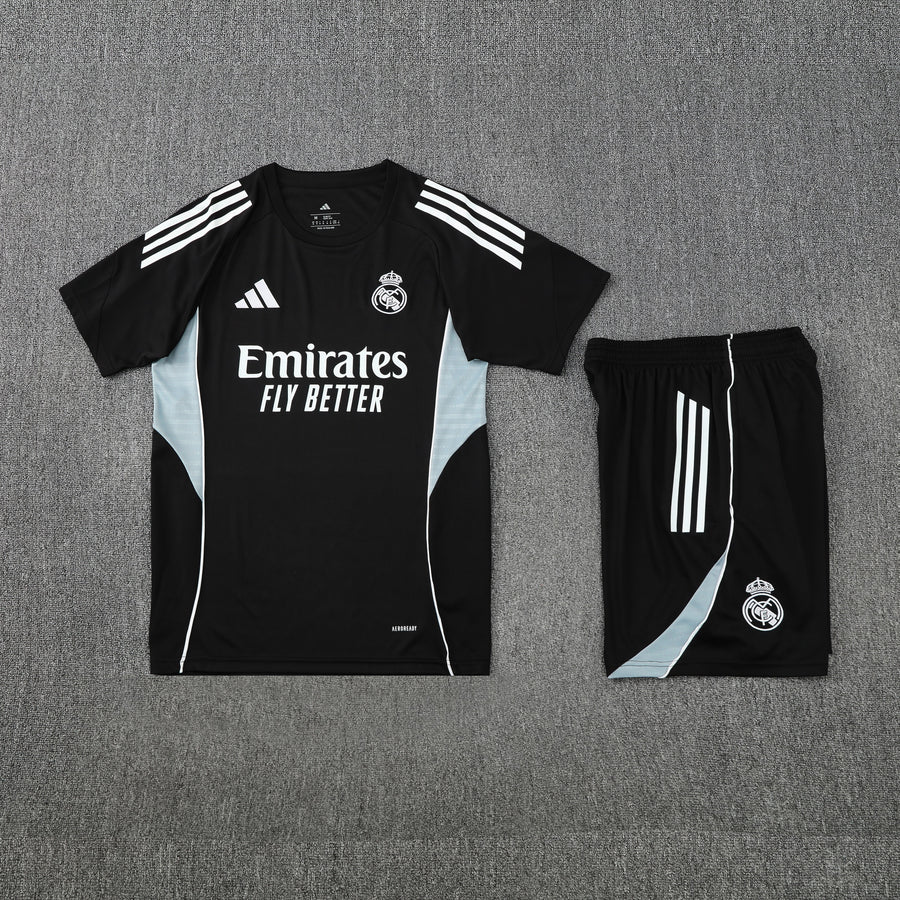 Conjunto Social Real Madrid Manga Curta 25/26