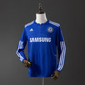 Chelsea Principal Retrô Manga Longa Camisa 09/10