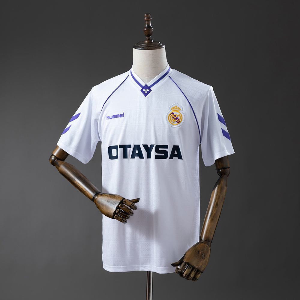 Real Madrid Principal Retrô Camisa 90/91