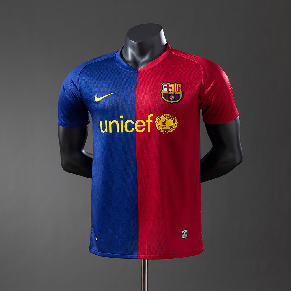 Barcelona Principal Retrô Versão Jogador Camisa 08/09