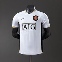 Manchester United Secundária Retrô Versão Jogador Camisa 06/07