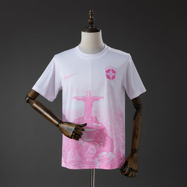 Brasil Jesus Rose Camisa 2026