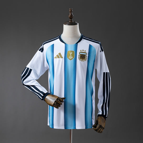 Argentina Principal Manga Longa Camisa 2026