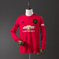 Manchester United Principal Retrô Manga Longa Camisa 1920