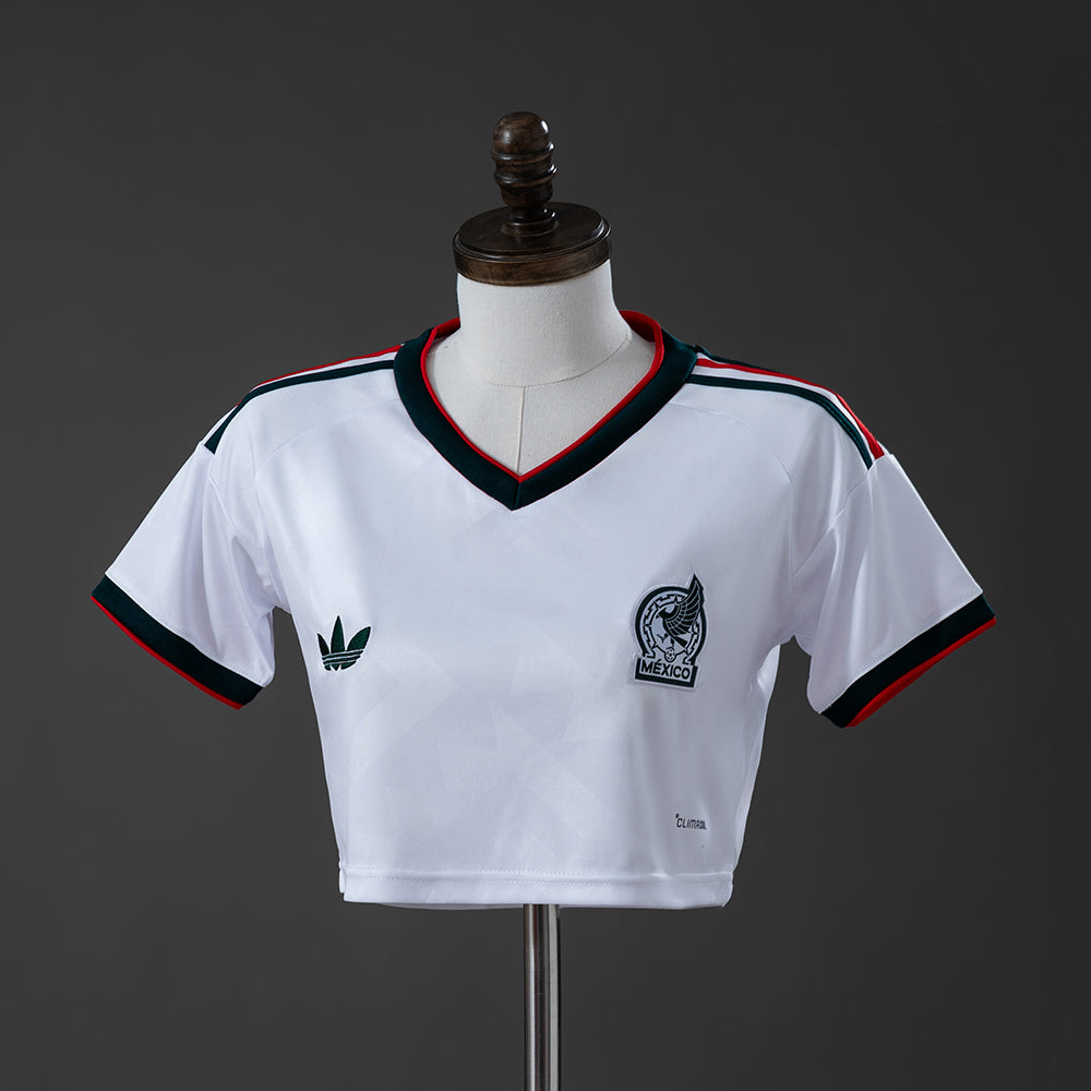 México Crop Top Secundária Feminino 2026