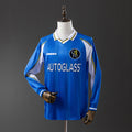 Chelsea Principal Retrô Manga Longa Camisa 1999