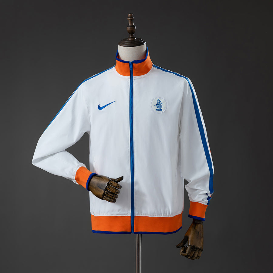 Holanda Branco Corta Vento Retrô 10/11