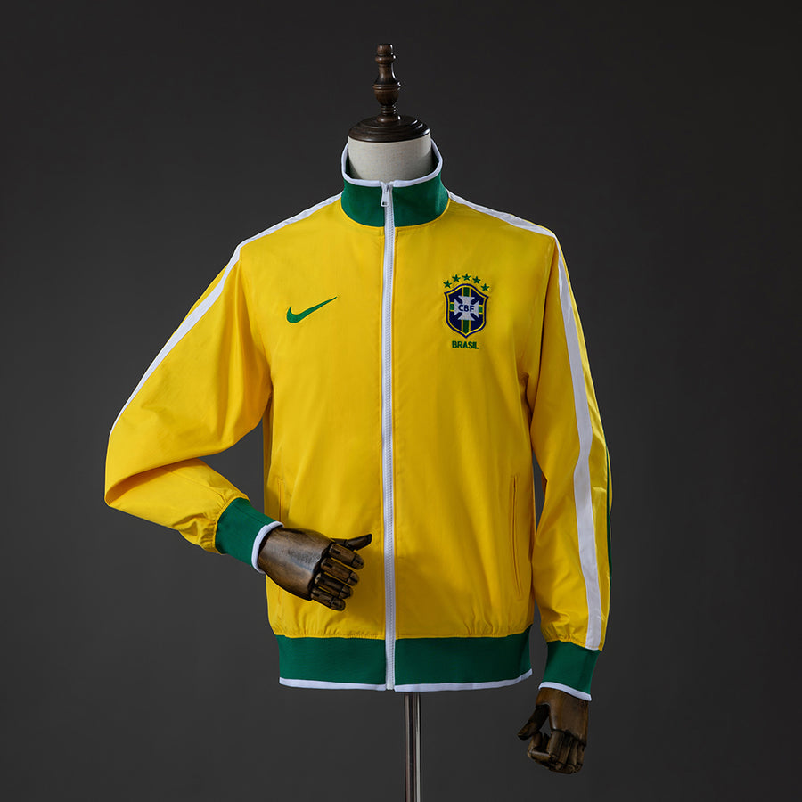 Brasil Sportswear Corta Vento Jaqueta Casaco