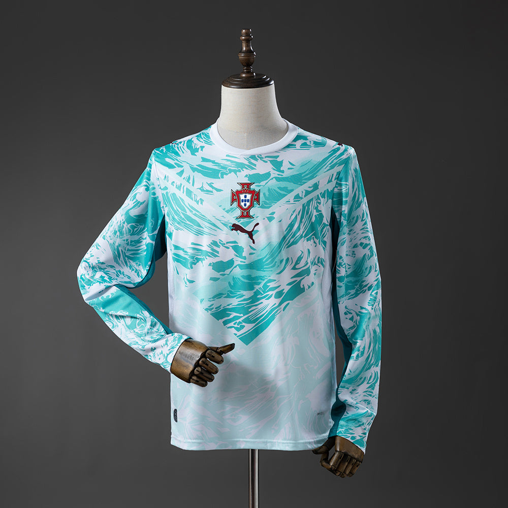 Portugal Manga Longa Secundária Camisa 2026
