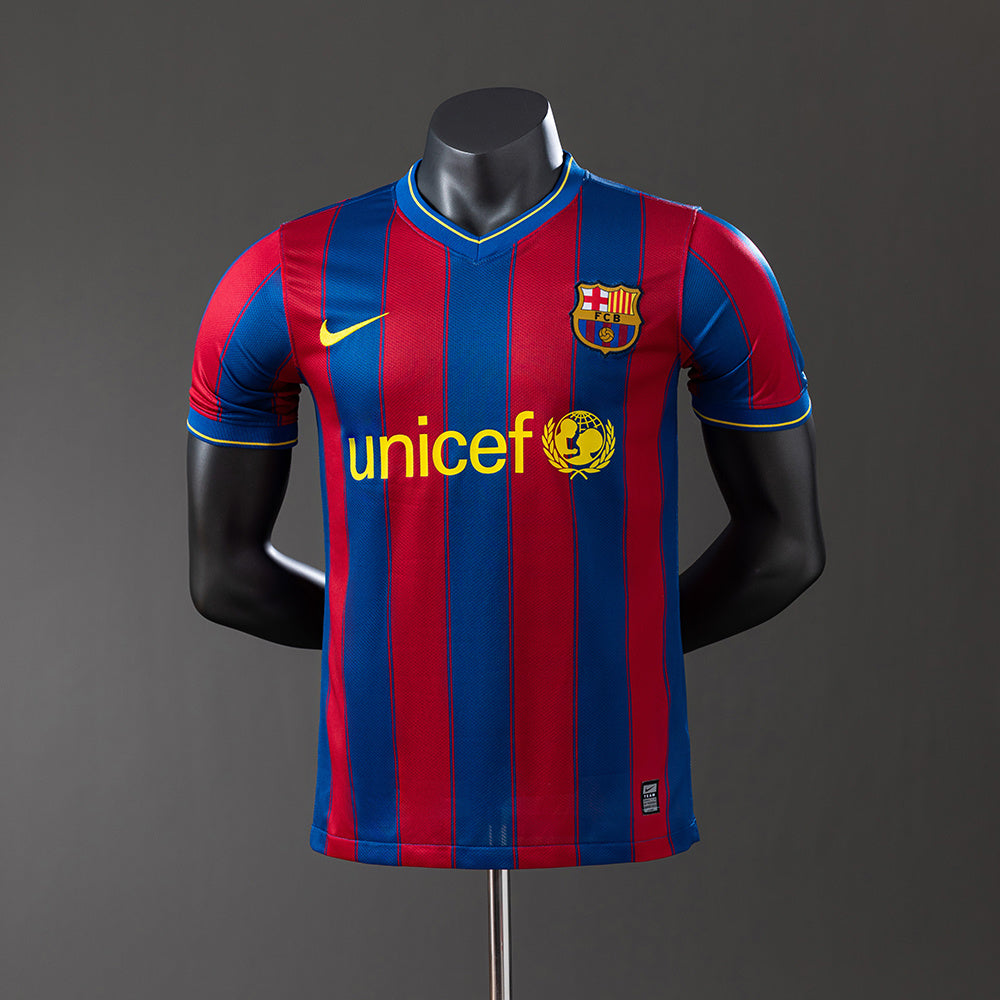 Barcelona Principal Retrô Versão Jogador Camisa 09/10